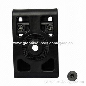 Black Polymer Belt Clip, Belt Holster Attachment